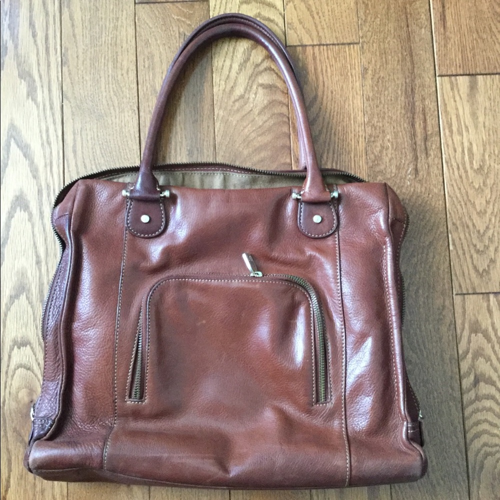 Liz Claiborne Leather work bag